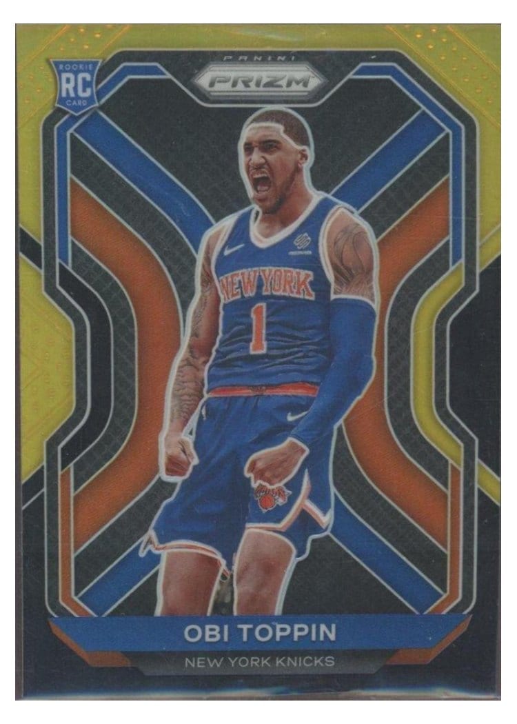 2020-21 Panini Prizm Base Set Obi Toppin #280 card