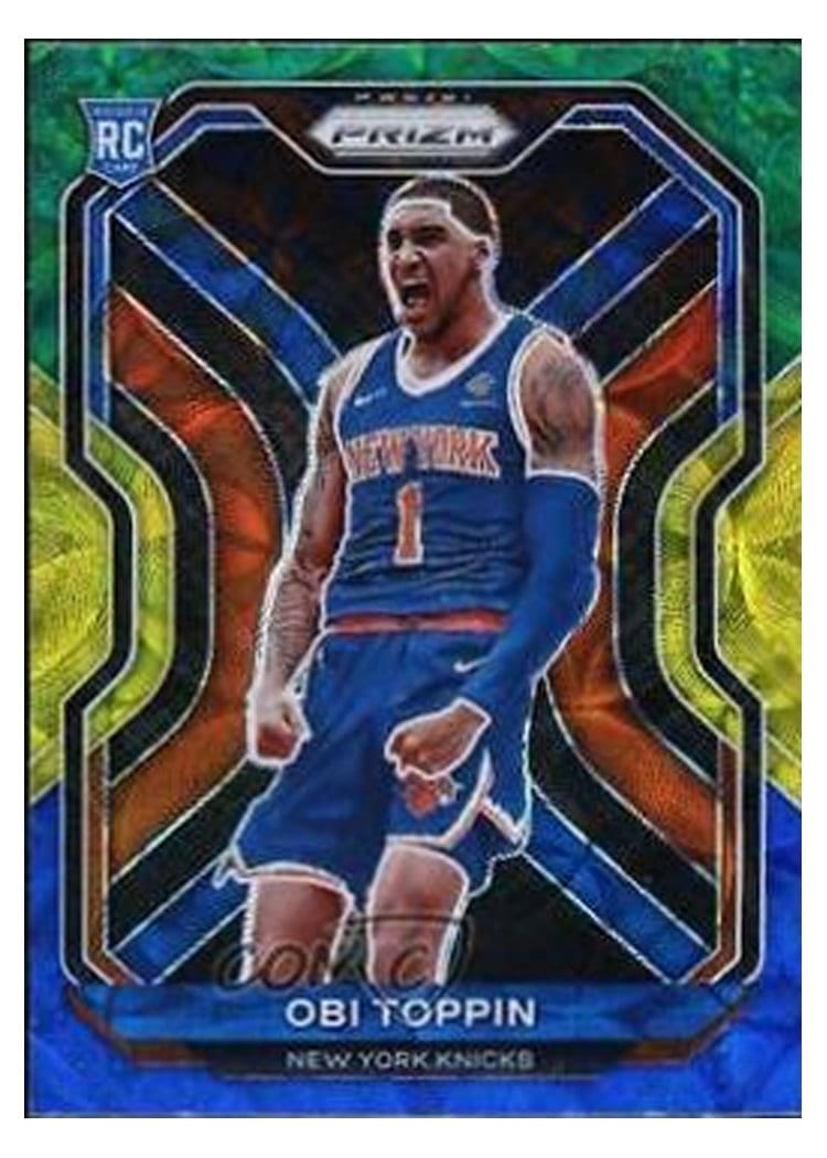 2020-21 Panini Prizm Base Set Obi Toppin #280 card