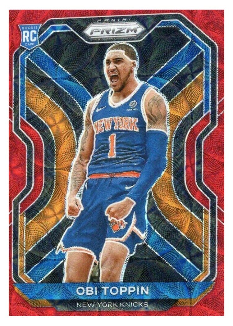 2020-21 Panini Prizm Base Set Obi Toppin #280 card