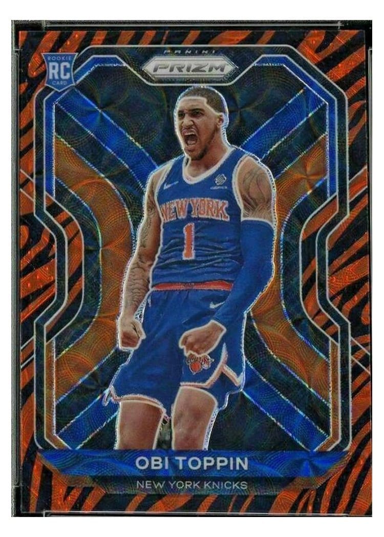 2020-21 Panini Prizm Base Set Obi Toppin #280 card