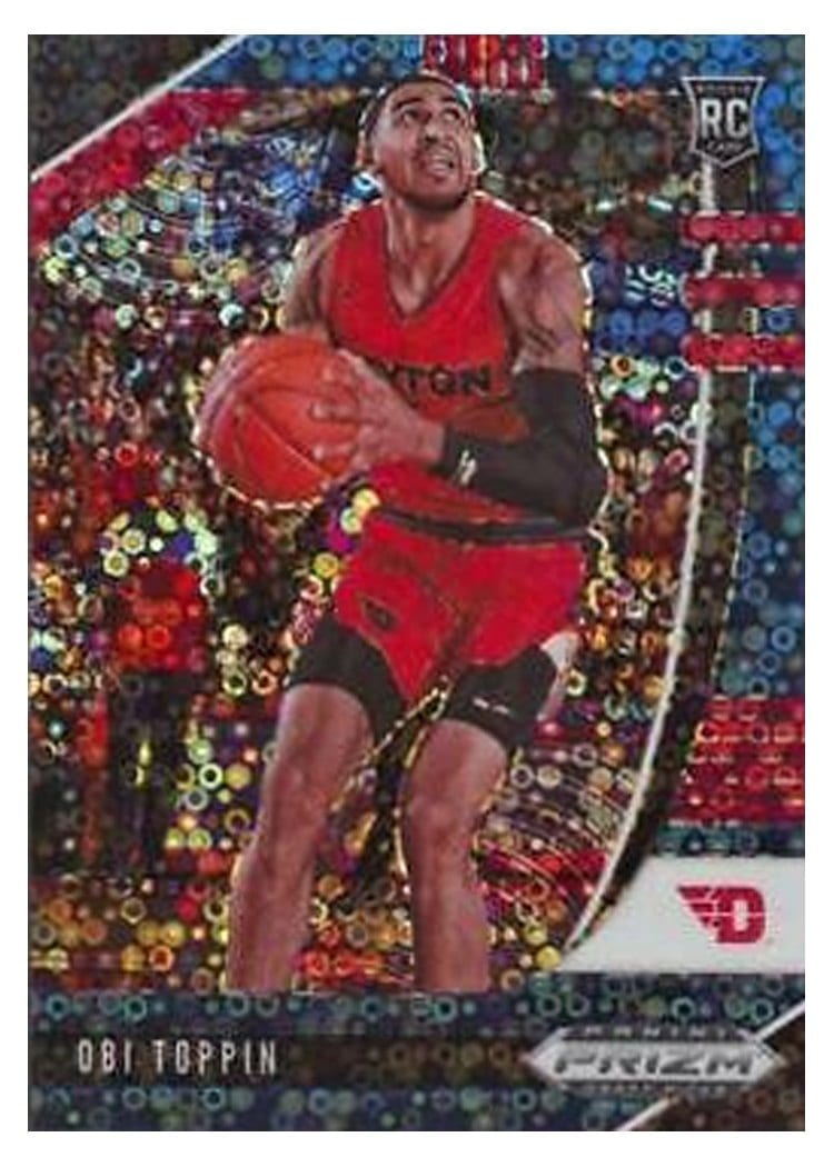 2020-21 Panini Prizm Base Set Obi Toppin #280 card