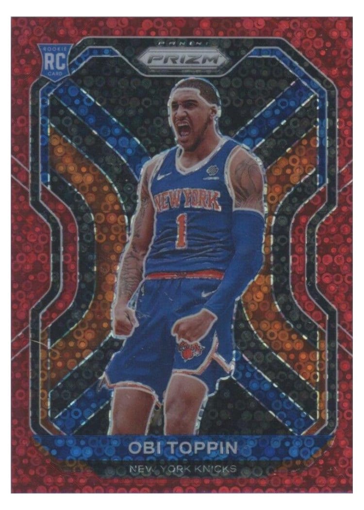 2020-21 Panini Prizm Base Set Obi Toppin #280 card