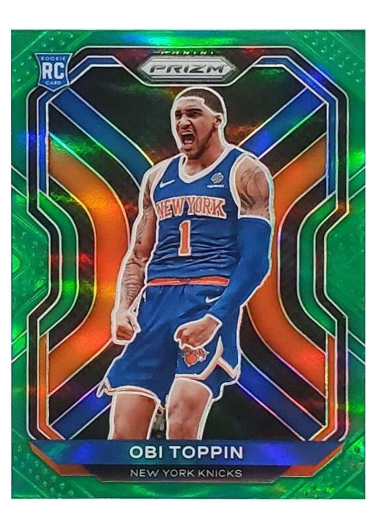 2020-21 Panini Prizm Base Set Obi Toppin #280 card