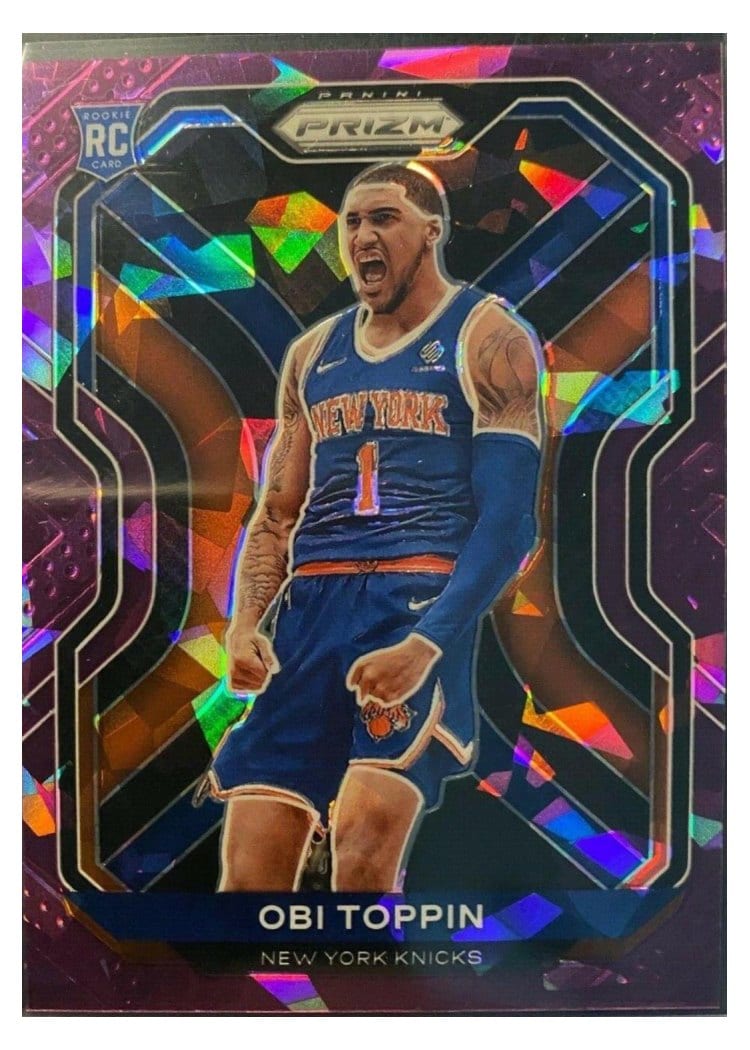 2020-21 Panini Prizm Base Set Obi Toppin #280 card