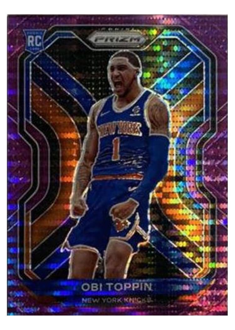2020-21 Panini Prizm Base Set Obi Toppin #280 card
