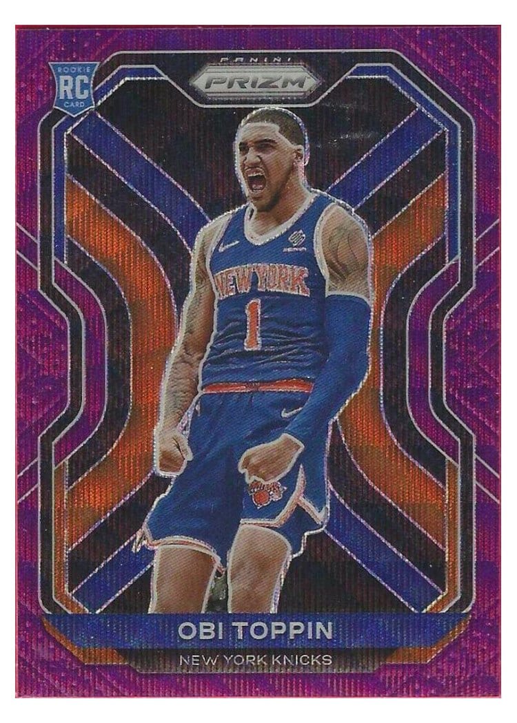 2020-21 Panini Prizm Base Set Obi Toppin #280 card