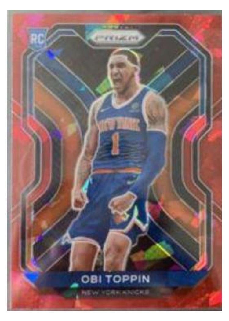 2020-21 Panini Prizm Base Set Obi Toppin #280 card