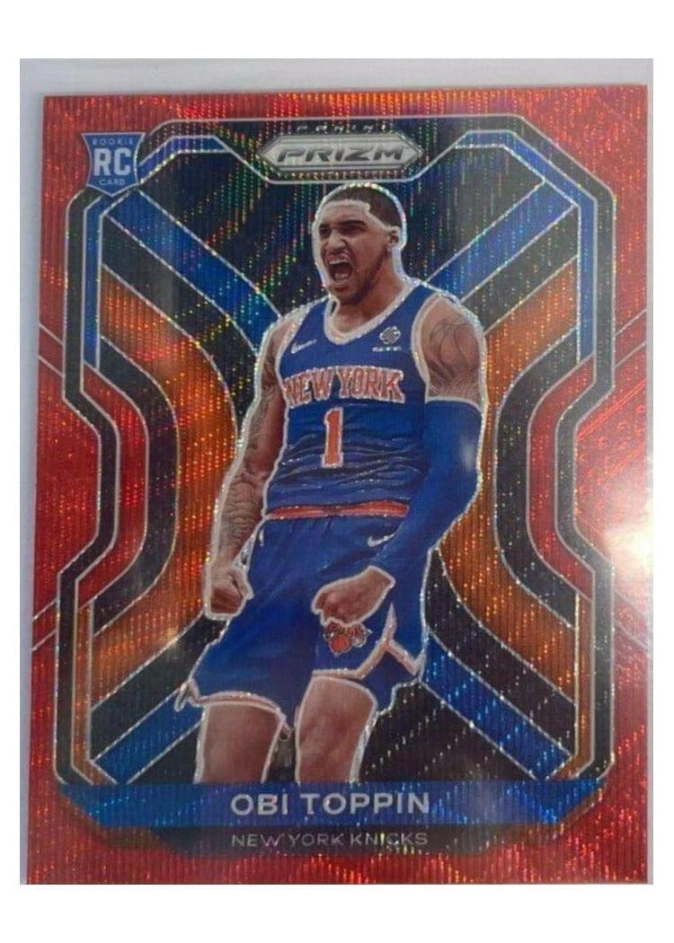 2020-21 Panini Prizm Base Set Obi Toppin #280 card