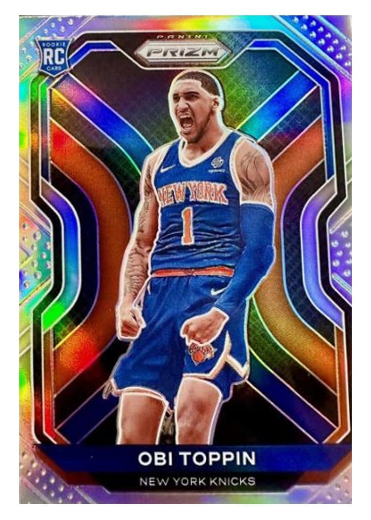2020-21 Panini Prizm Base Set Obi Toppin #280 card