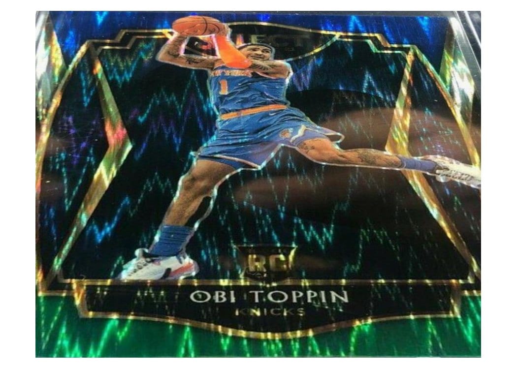 2020-21 Panini Select Base Set Obi Toppin #187 card