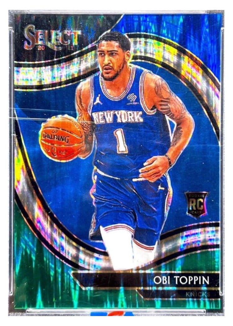 2020-21 Panini Select Base Set Obi Toppin #187 card