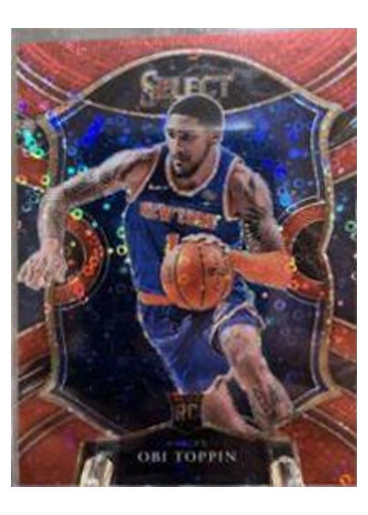 2020-21 Panini Select Base Set Obi Toppin #187 card