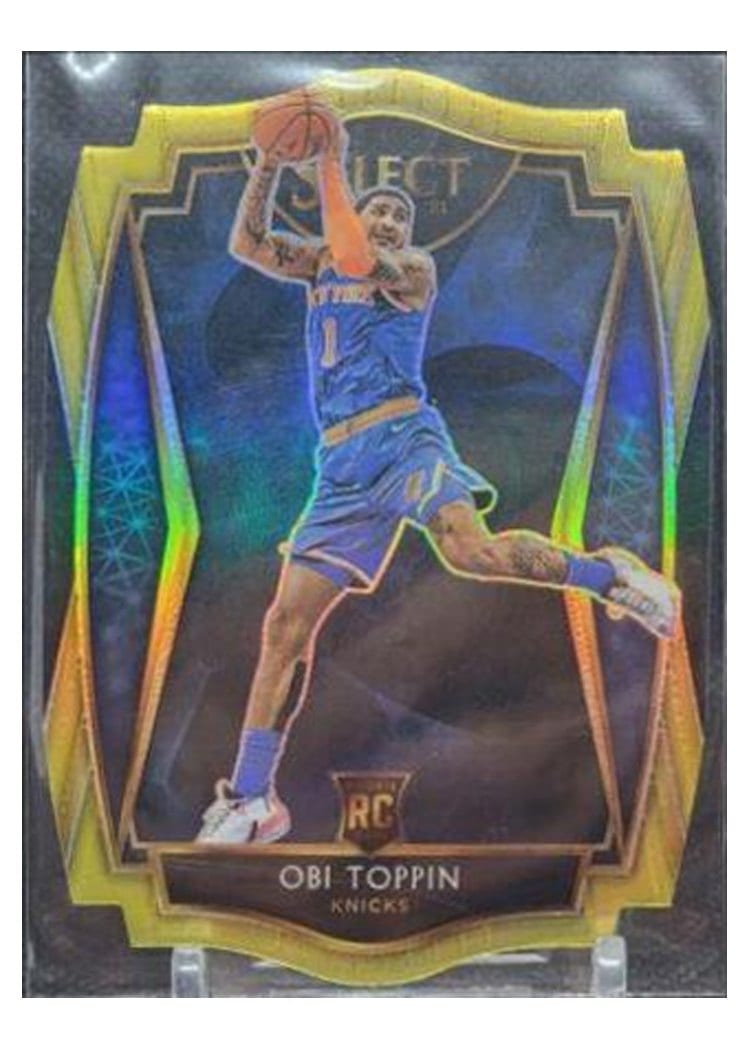 2020-21 Panini Select Base Set Obi Toppin #187 card