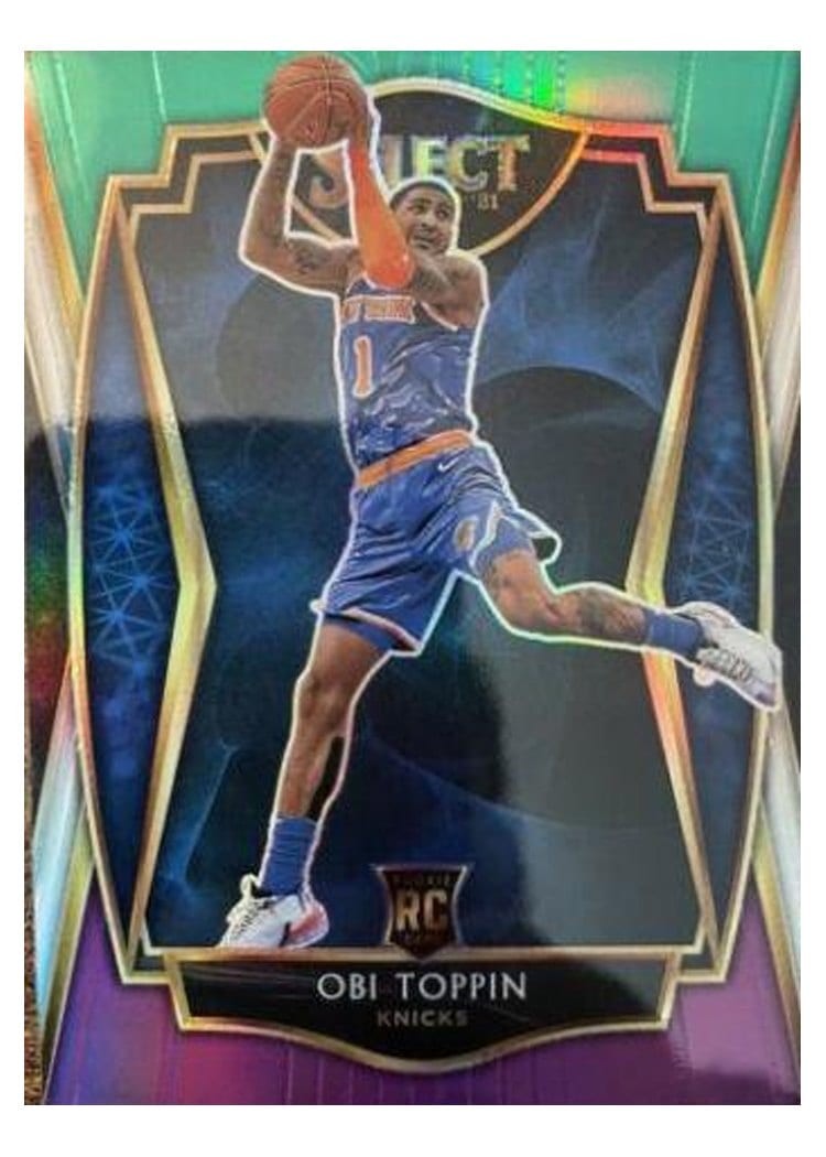 2020-21 Panini Select Base Set Obi Toppin #187 card