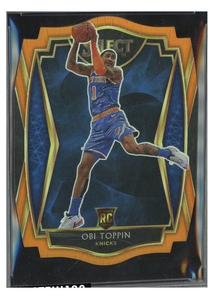 2020-21 Panini Select Base Set Obi Toppin #187 card