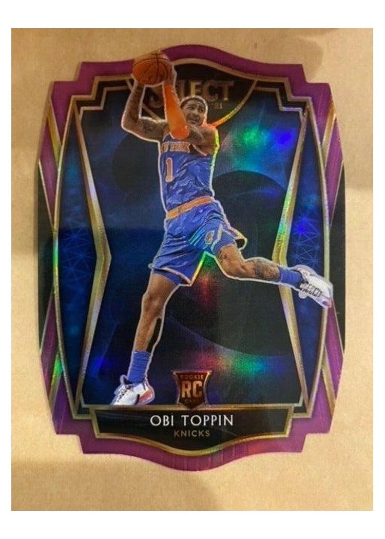 2020-21 Panini Select Base Set Obi Toppin #187 card