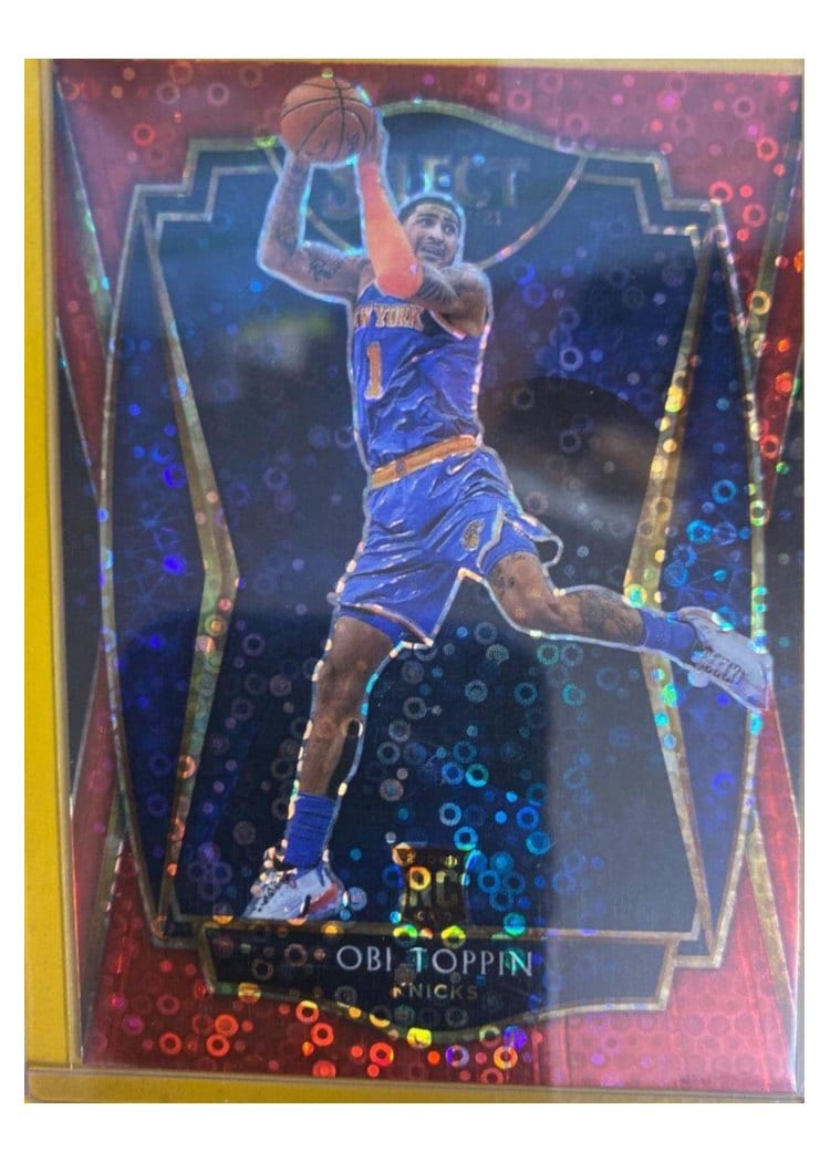 2020-21 Panini Select Base Set Obi Toppin #187 card