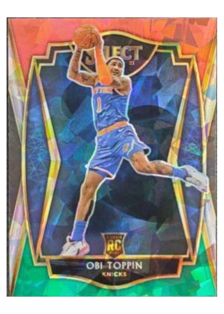 2020-21 Panini Select Base Set Obi Toppin #187 card