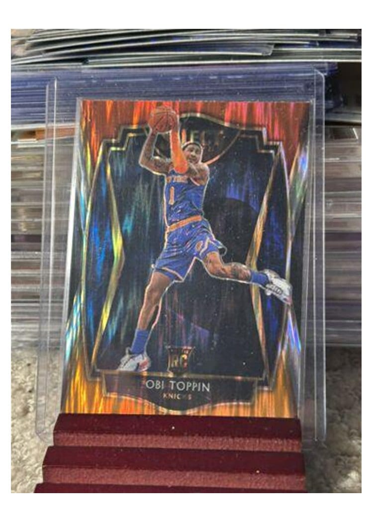 2020-21 Panini Select Base Set Obi Toppin #187 card