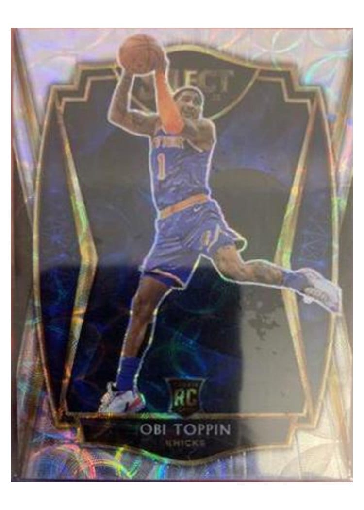 2020-21 Panini Select Base Set Obi Toppin #187 card