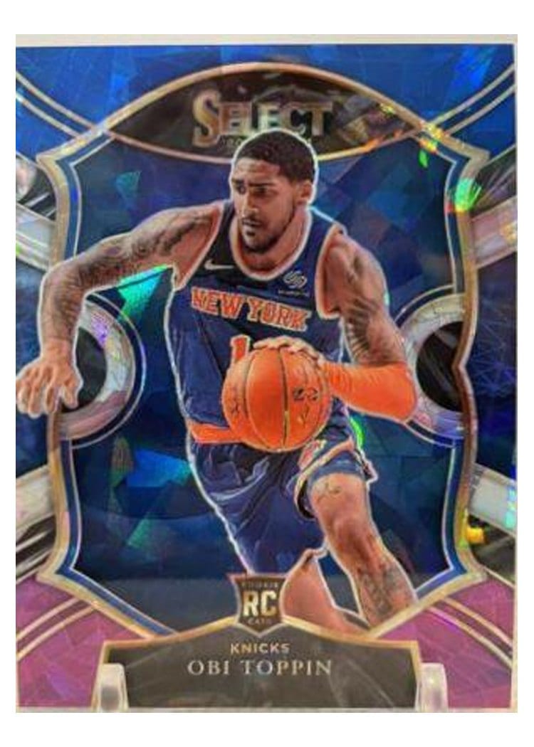 2020-21 Panini Select Base Set Obi Toppin #187 card