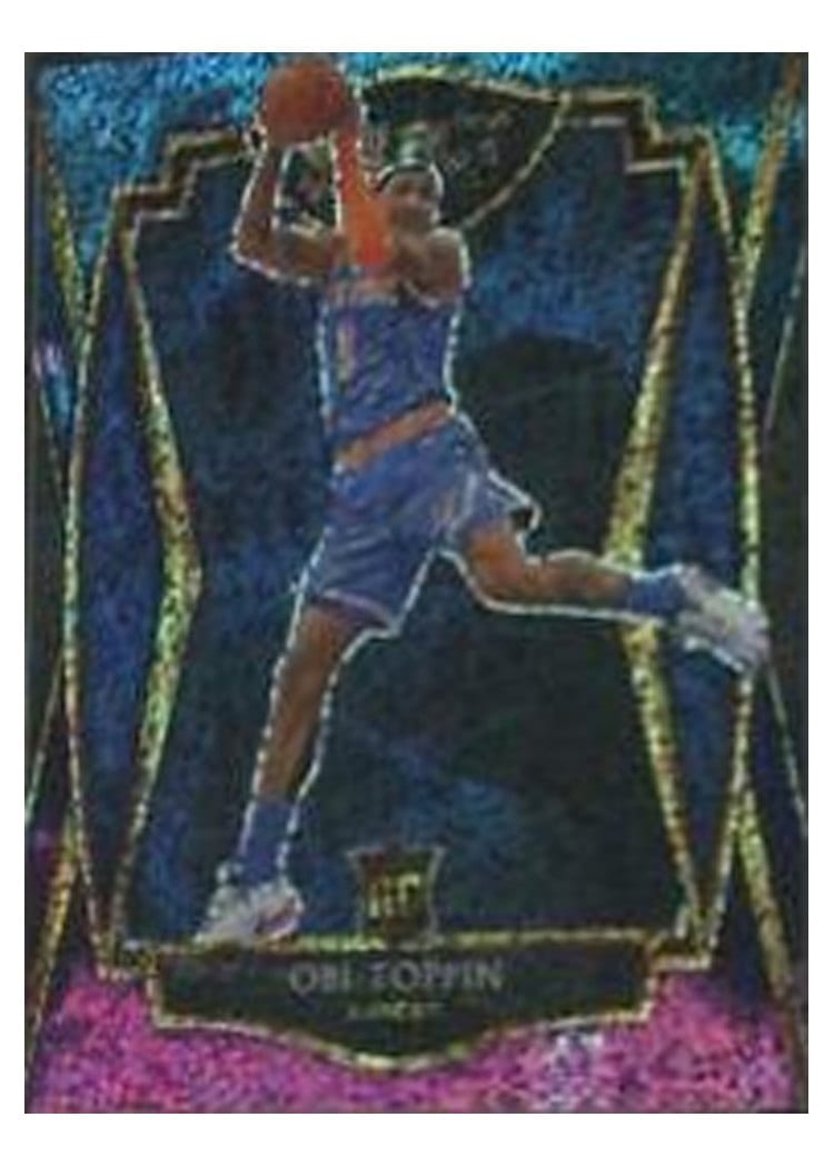 2020-21 Panini Select Base Set Obi Toppin #187 card