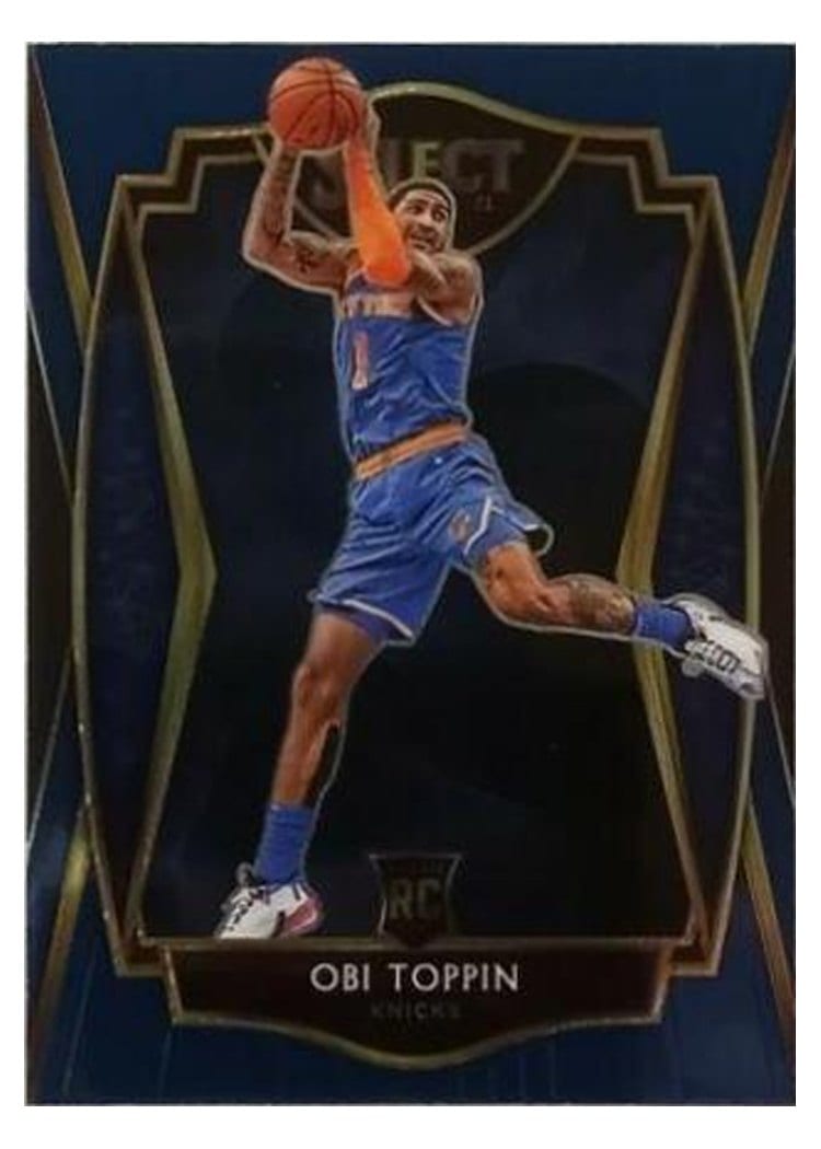 2020-21 Panini Select Base Set Obi Toppin #187 card
