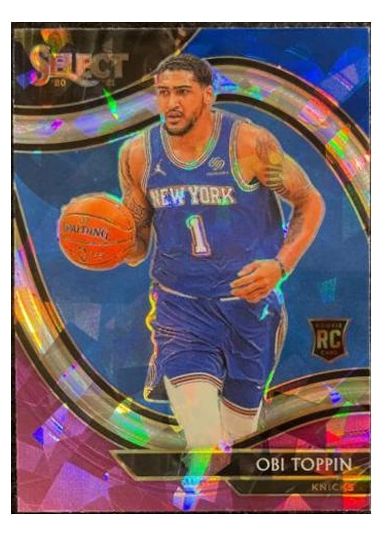 2020-21 Panini Select Base Set Obi Toppin #293 card