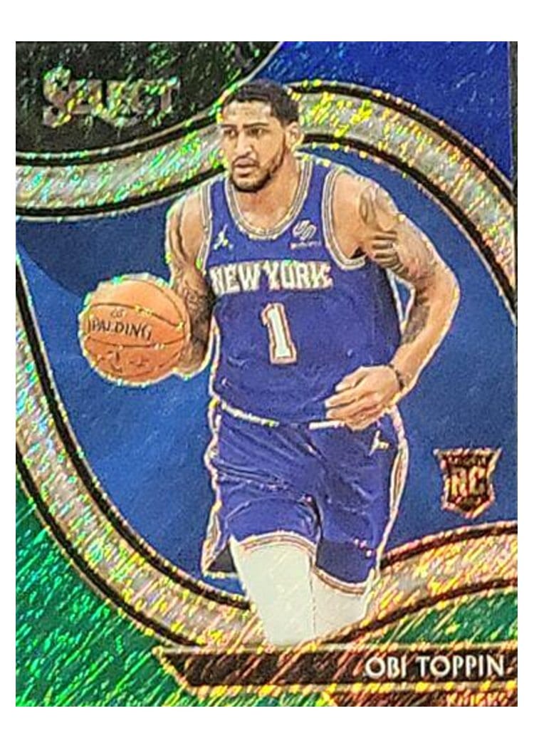 2020-21 Panini Select Base Set Obi Toppin #293 card