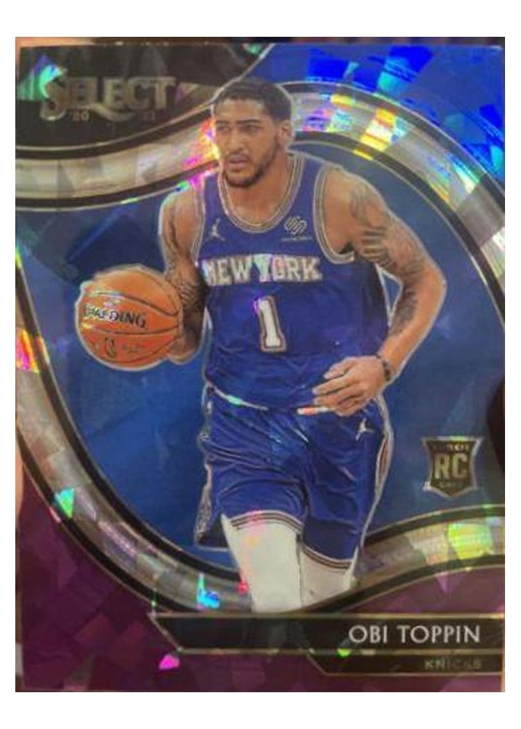 2020-21 Panini Select Base Set Obi Toppin #293 card