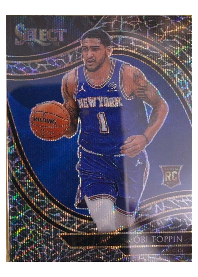2020-21 Panini Select Base Set Obi Toppin #293 card