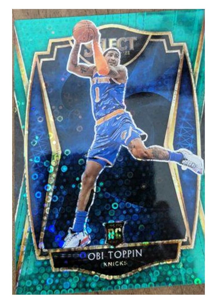 2020-21 Panini Select Base Set Obi Toppin #293 card