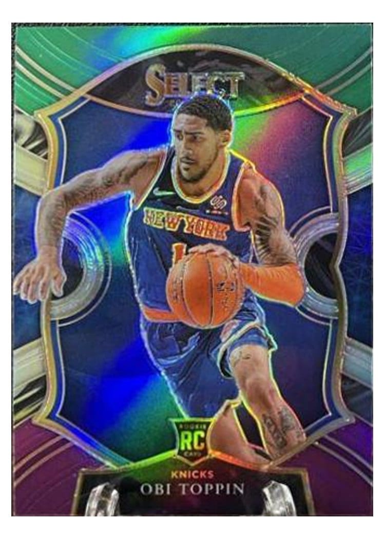 2020-21 Panini Select Base Set Obi Toppin #293 card