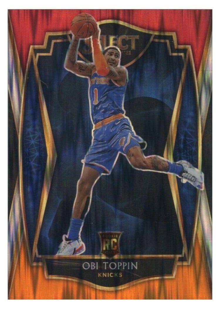 2020-21 Panini Select Base Set Obi Toppin #293 card