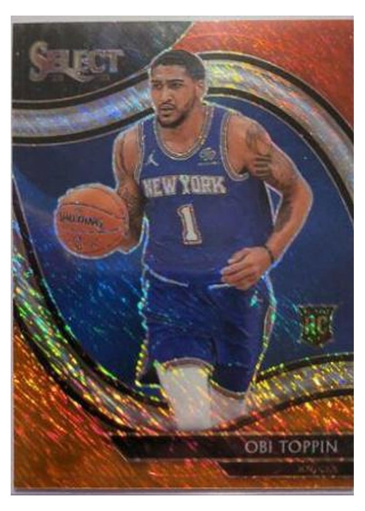 2020-21 Panini Select Base Set Obi Toppin #293 card