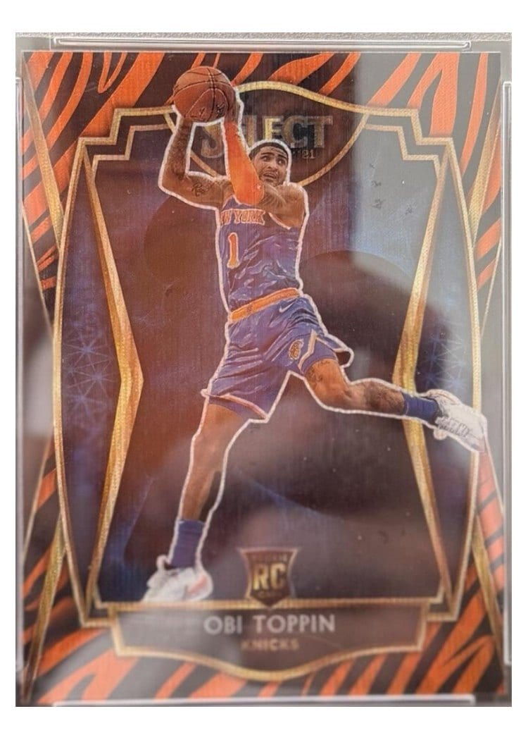 2020-21 Panini Select Base Set Obi Toppin #293 card