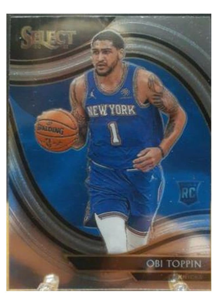 2020-21 Panini Select Base Set Obi Toppin #293 card