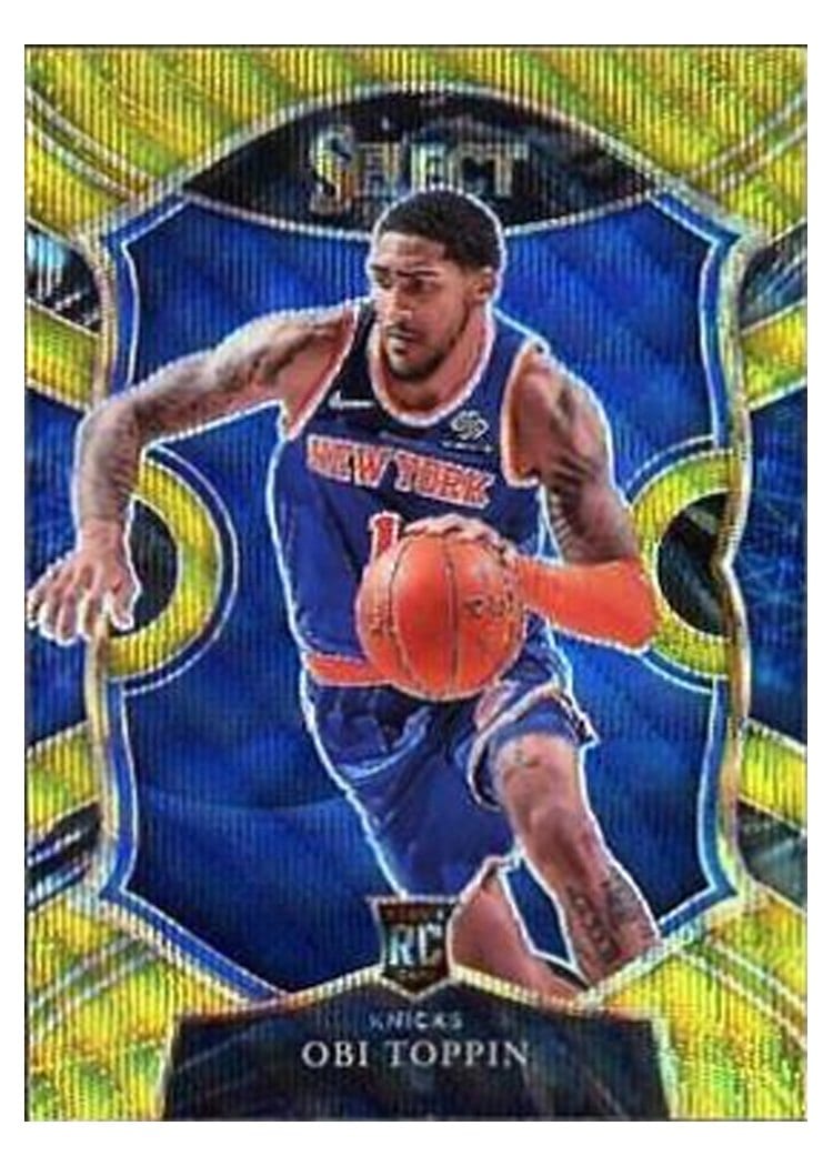 2020-21 Panini Select Base Set Obi Toppin #68 card