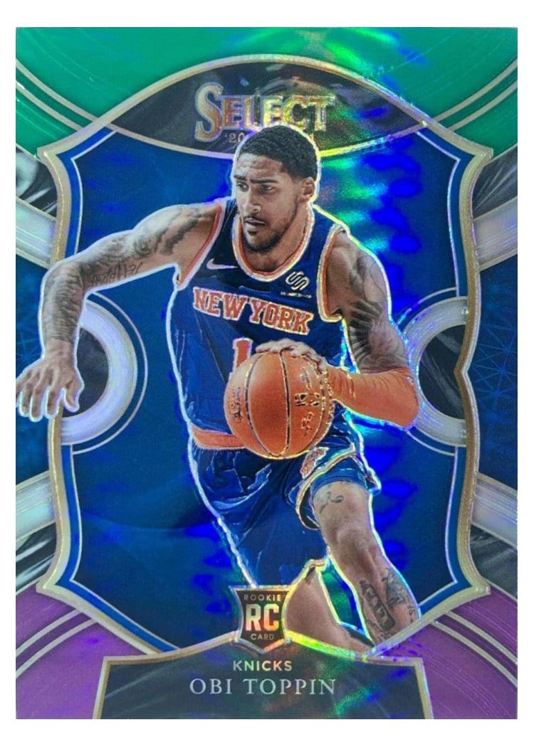 2020-21 Panini Select Base Set Obi Toppin #68 card