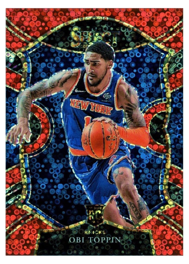 2020-21 Panini Select Base Set Obi Toppin #68 card