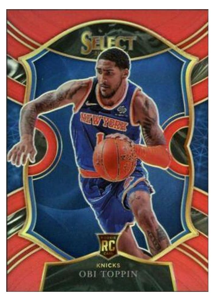 2020-21 Panini Select Base Set Obi Toppin #68 card