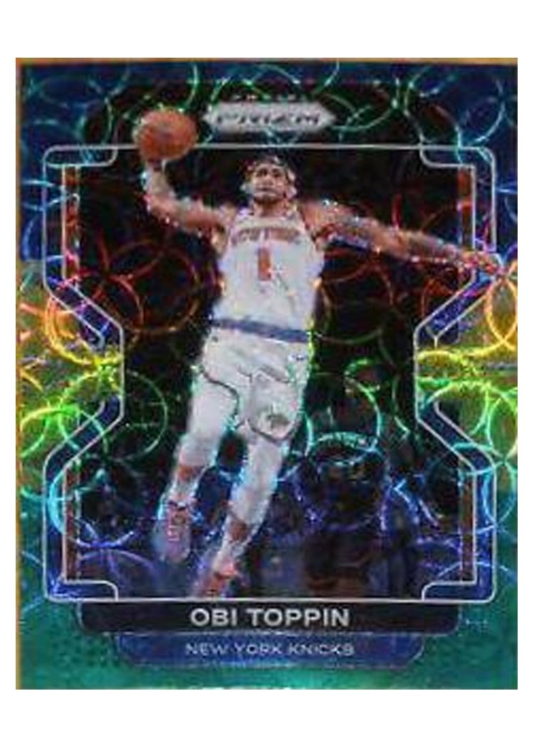 2021-22 Panini Prizm Base Set Obi Toppin #141 card
