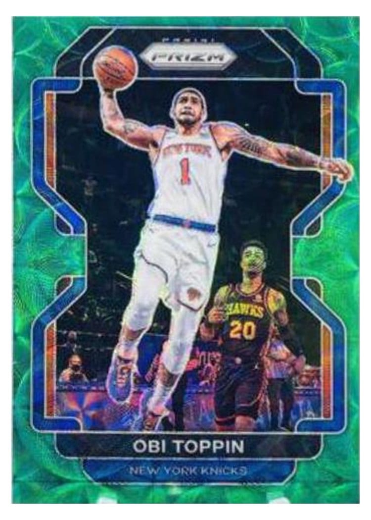 2021-22 Panini Prizm Base Set Obi Toppin #141 card