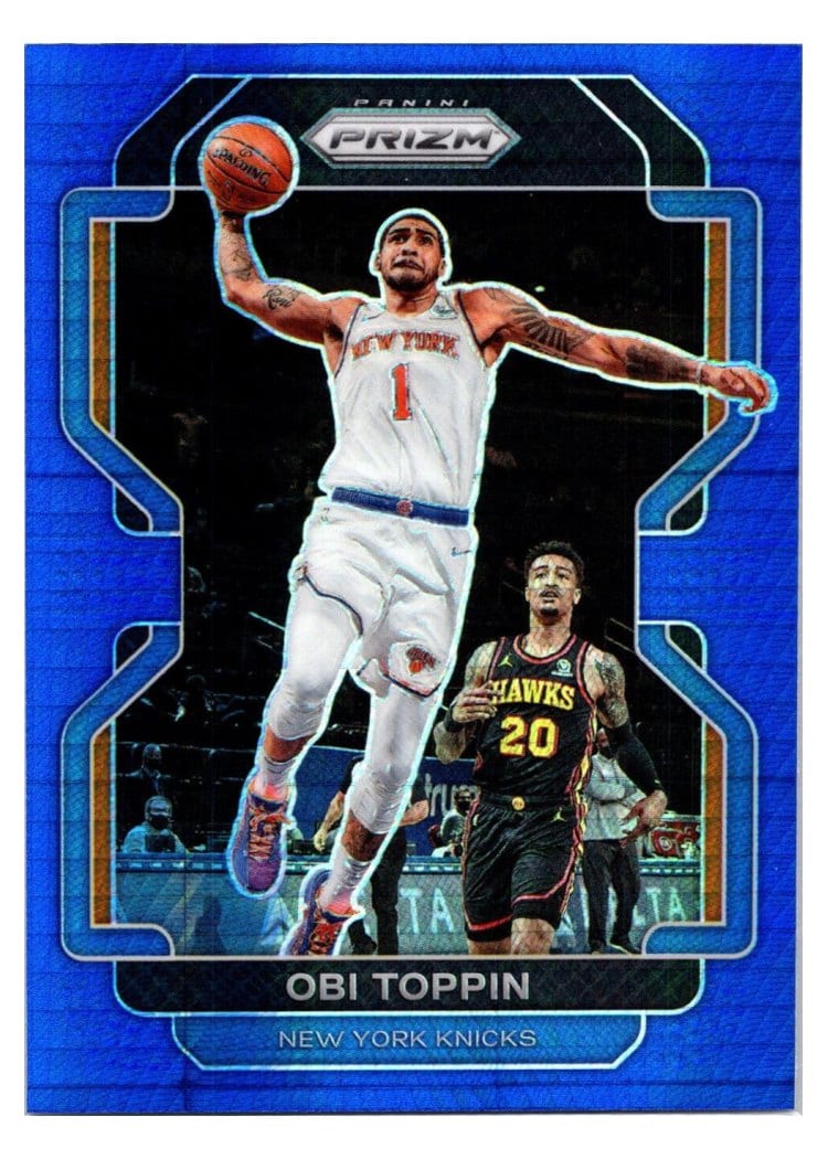 2021-22 Panini Prizm Base Set Obi Toppin #141 card