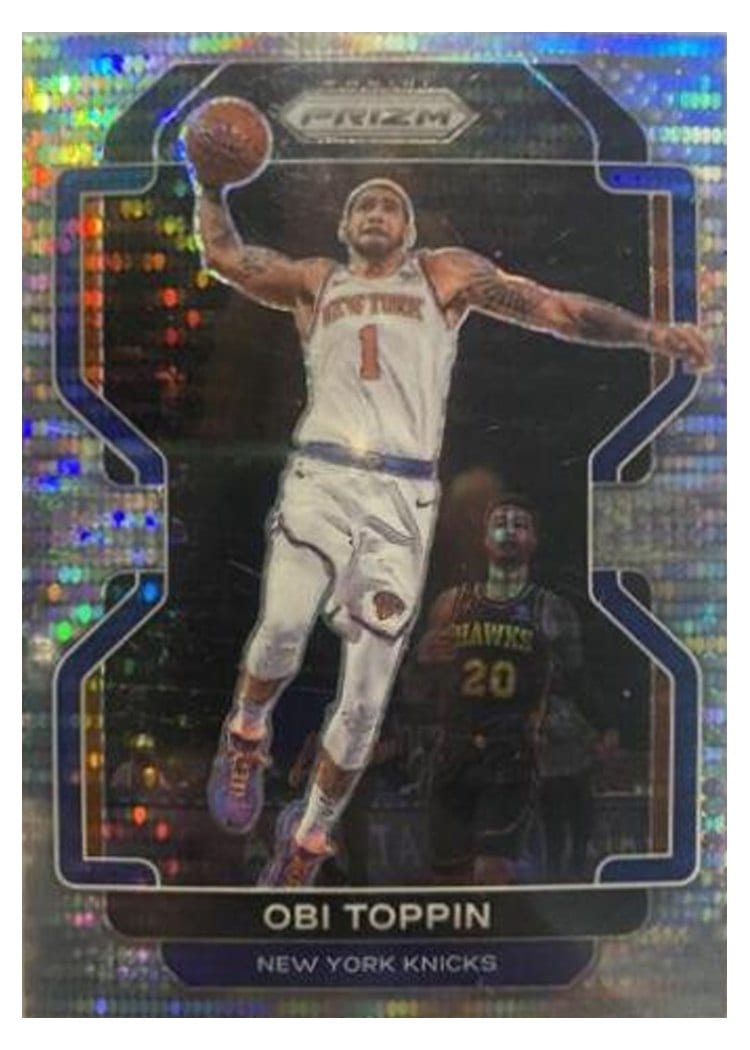 2021-22 Panini Prizm Base Set Obi Toppin #141 card