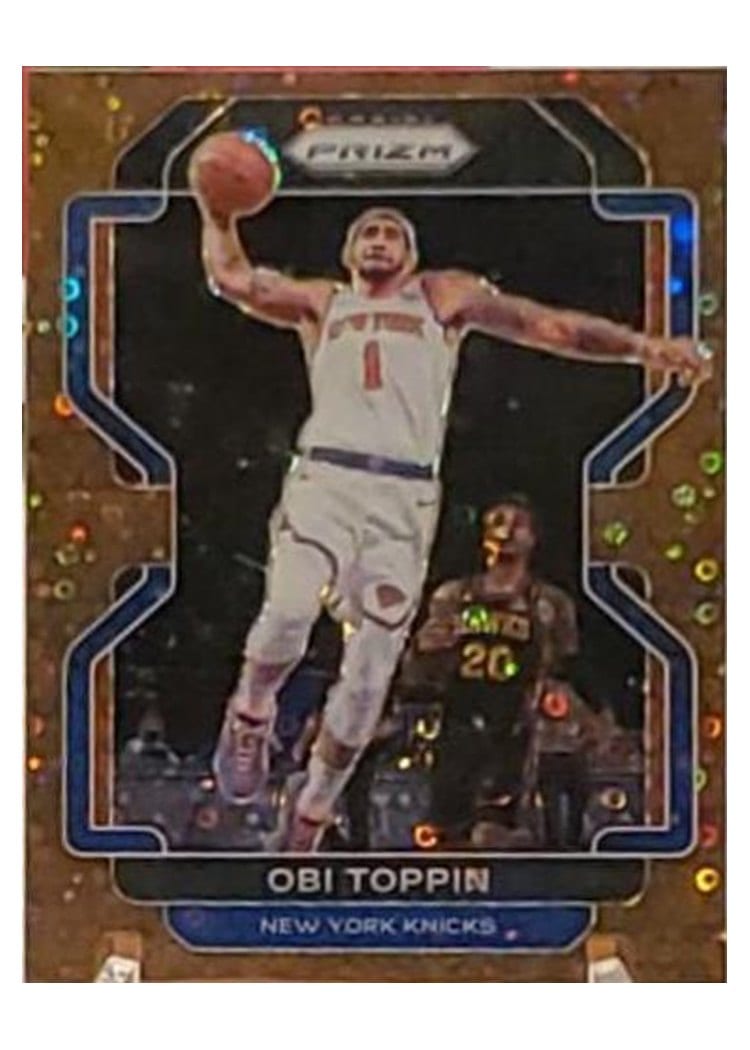 2021-22 Panini Prizm Base Set Obi Toppin #141 card