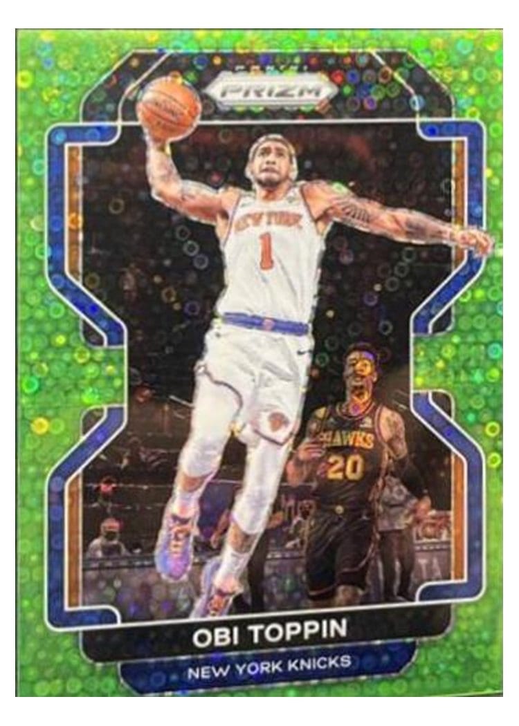2021-22 Panini Prizm Base Set Obi Toppin #141 card