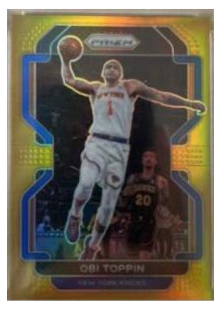 2021-22 Panini Prizm Base Set Obi Toppin #141 card