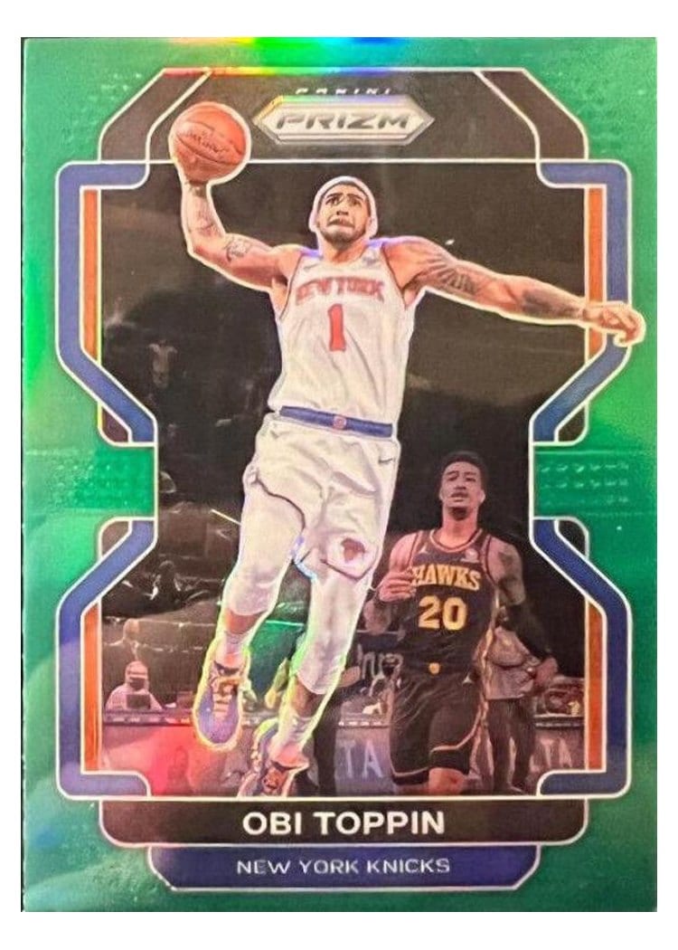 2021-22 Panini Prizm Base Set Obi Toppin #141 card