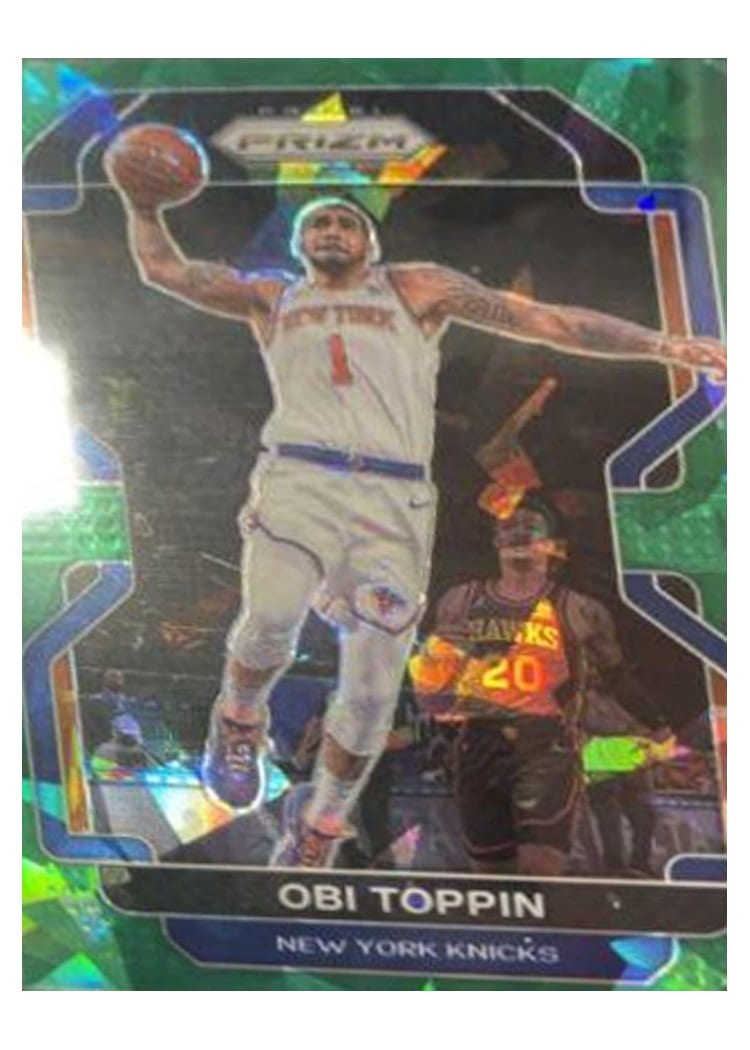 2021-22 Panini Prizm Base Set Obi Toppin #141 card